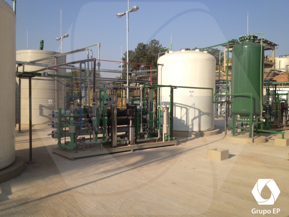 Estação de Tratamento de Efluentes e Reuso de Água para Indústria de Defensivos Agrícolas