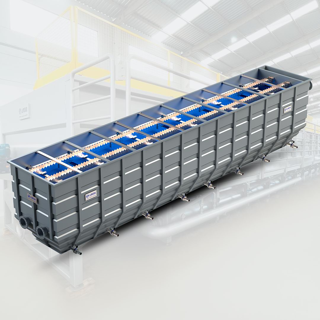 Foto do Decantador Lamelar