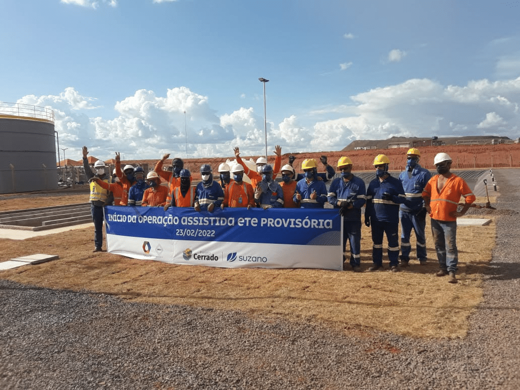 Projeto Cerrado Suzano - Implantação de ETE provisória na maior planta de papel e celulose do mundo