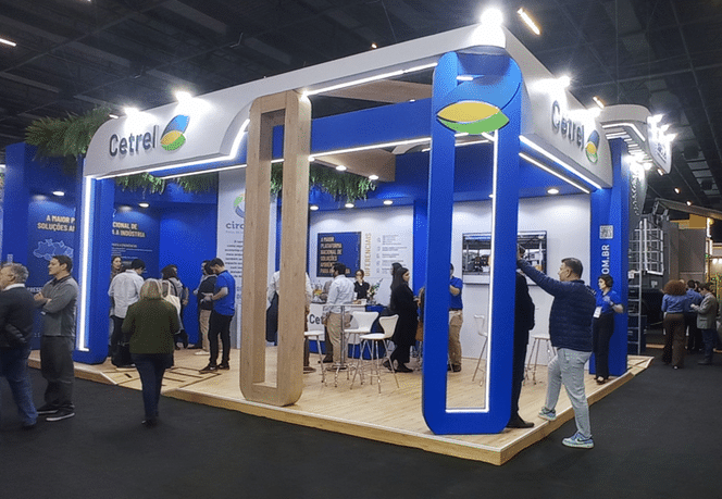 Estande da Cetrel na IFAT Brasil 2025