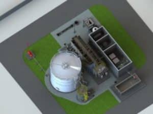 Estação de Tratamento de Efluentes (ETE) fast