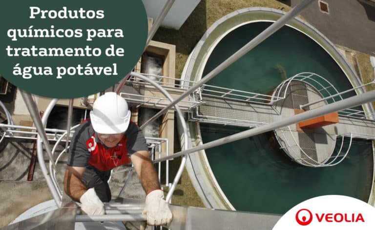 Produtos químicos para tratamento de água potável