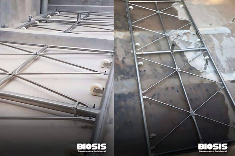 Otimize o tratamento de água com BioWasserTrack®, o removedor de lodo submerso da BIOSIS