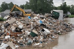 Porto Alegre soma 180 mil toneladas de entulho pós-enchente