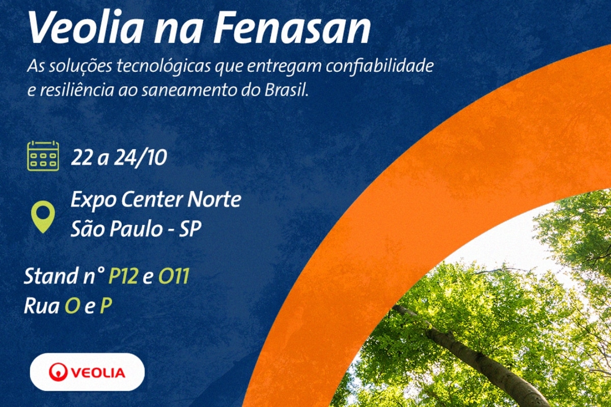VEOLIA apresenta inovações para Cidades e Indústrias na Fenasan e na Waste Expo 2024
