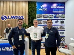 Novo equipamento da Linsul na Fenasan 2024: Prensa Desaguadora de Lodo