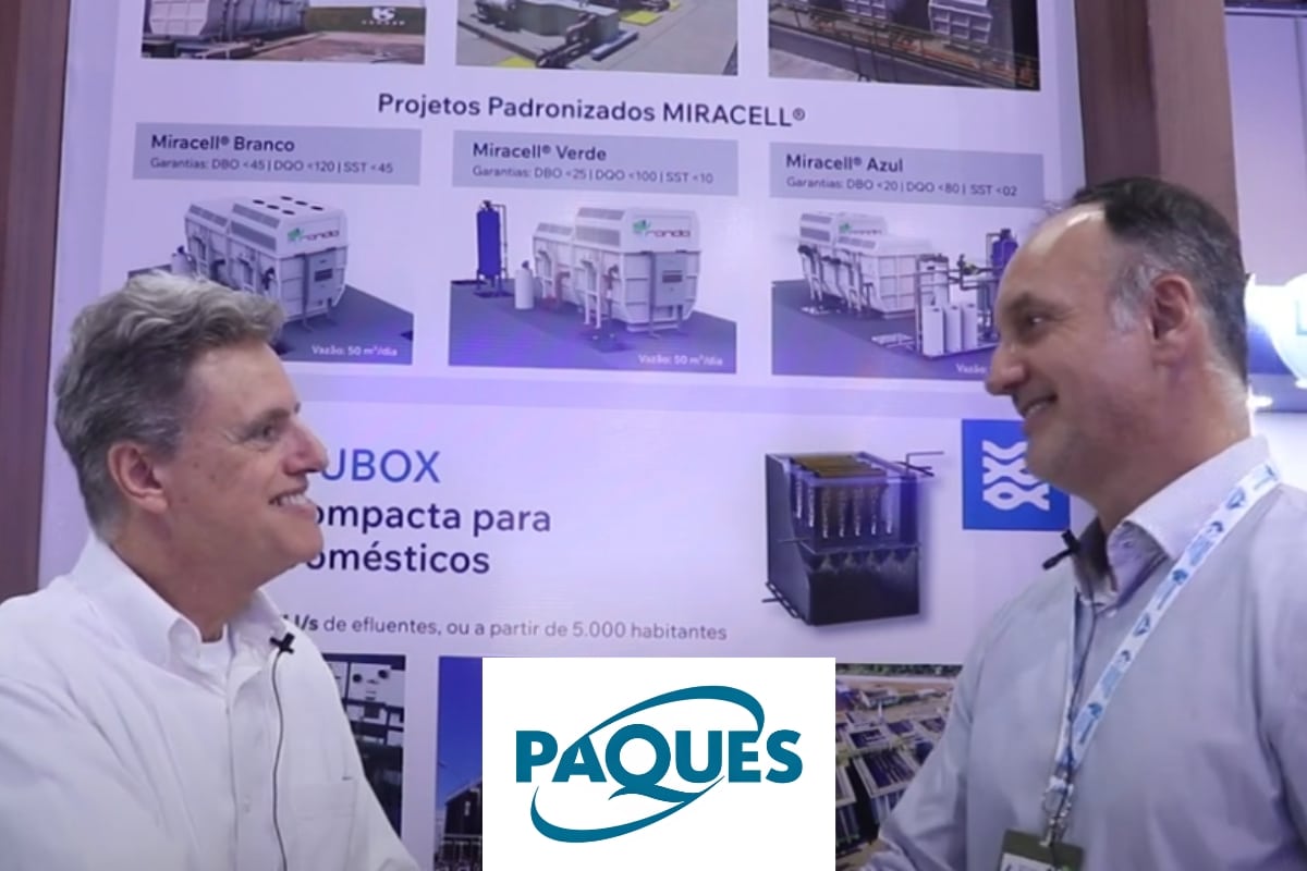 Paques na Fenasan 2024 apresenta tecnologia para perdas de água