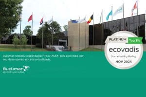 A Buckman é reconhecida pela EcoVadis na categoria Platina por seu desempenho em sustentabilidade