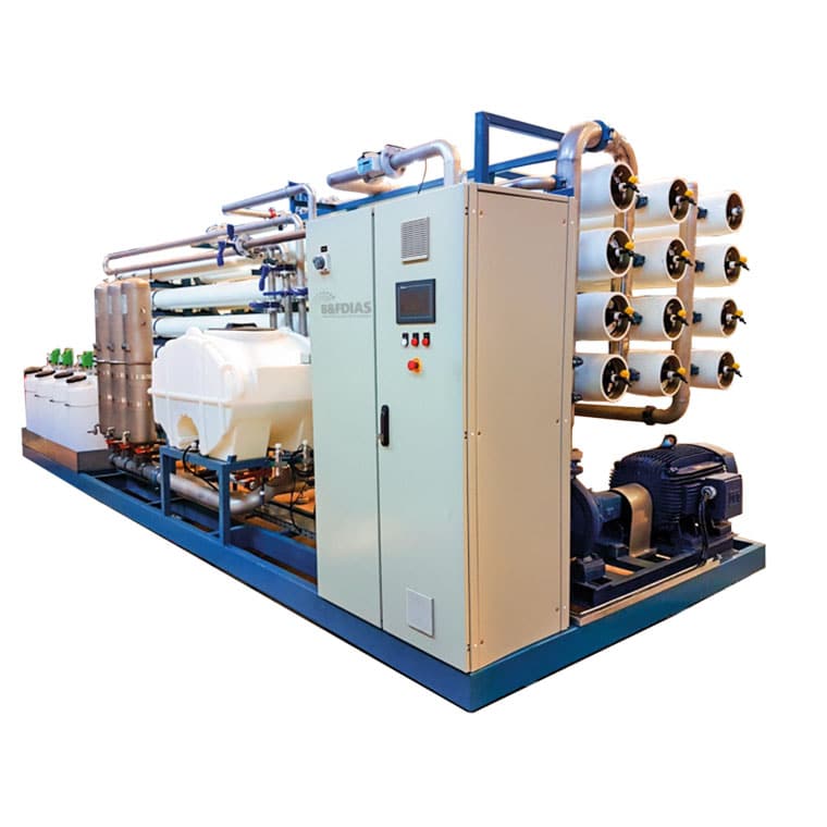 Imagem do equipamento de Osmose Reversa