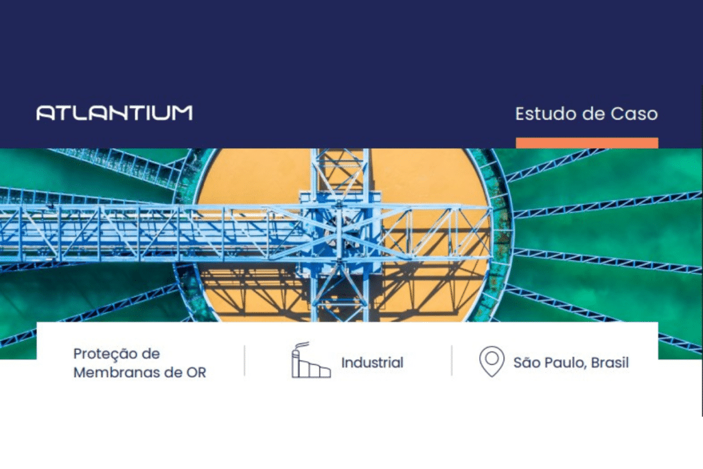 Proteção de Membranas de OR no Projeto de Reutilização de Água Aquapolo Ambiental, Brasil.
