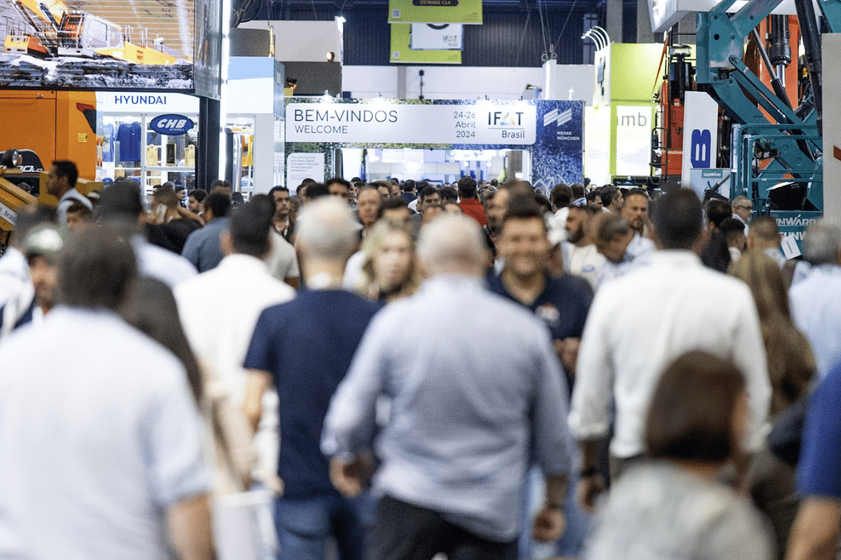 IFAT Brasil 2025 abre credenciamento gratuito para o público