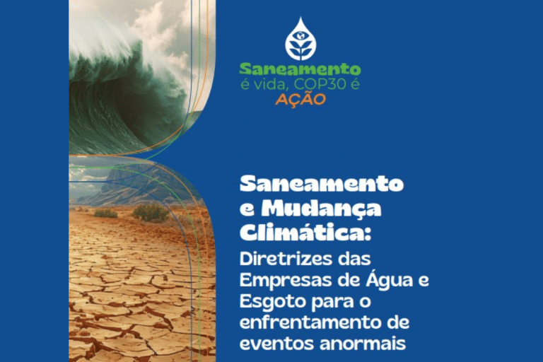 Saneamento na COP30: Aesbe propõe diretrizes para futuro hídrico sustentável