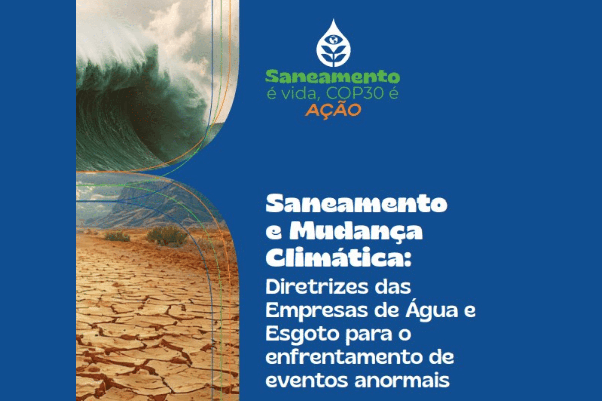 Saneamento na COP30: Aesbe propõe diretrizes para futuro hídrico sustentável