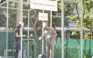 Sistema de captação água e poços profundos