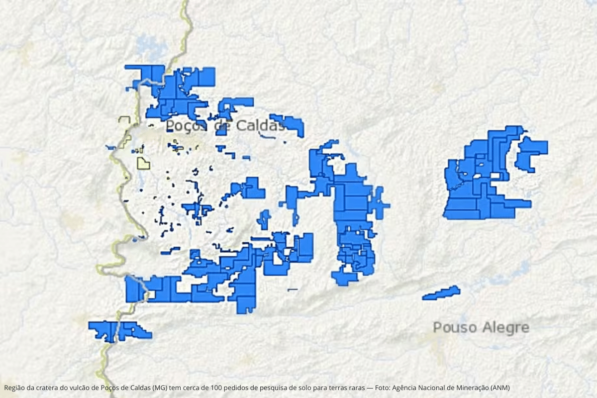 Conselho rejeita projeto de mineração de terras raras em área protegida de Caldas (MG) (1)