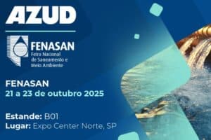 AZUD estará na Fenasan 2025 apresentando inovações em filtração e tratamento de água