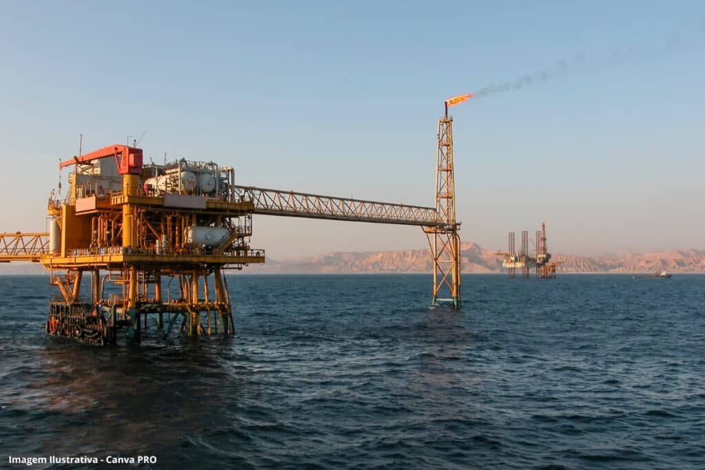 Produção de petróleo